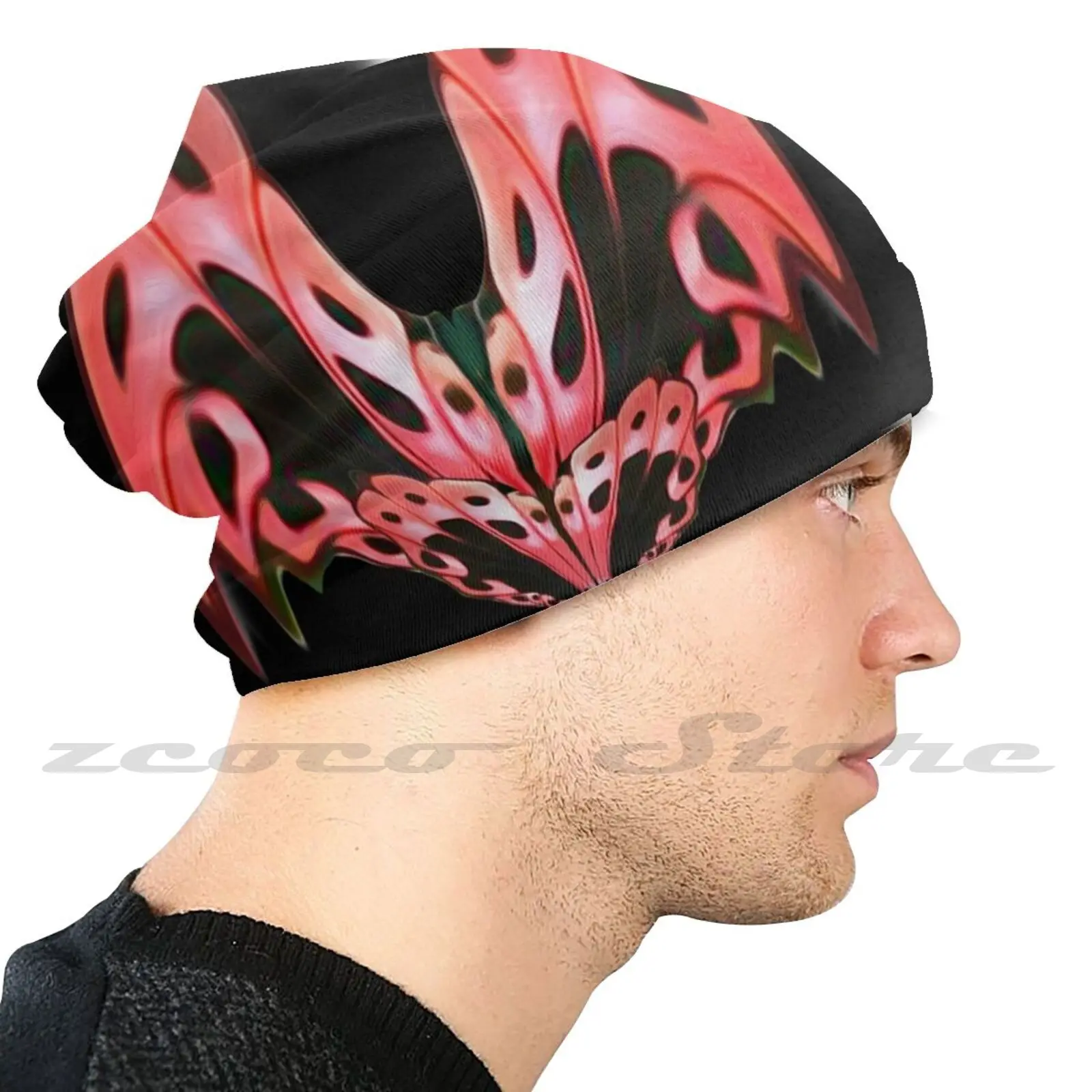 Wing Wasbare Trending Aangepaste Pm2.5 Filter Masker Wing Red Textuur Abstracte Flutter Schoonheid Wing Natuur Insect Mooie