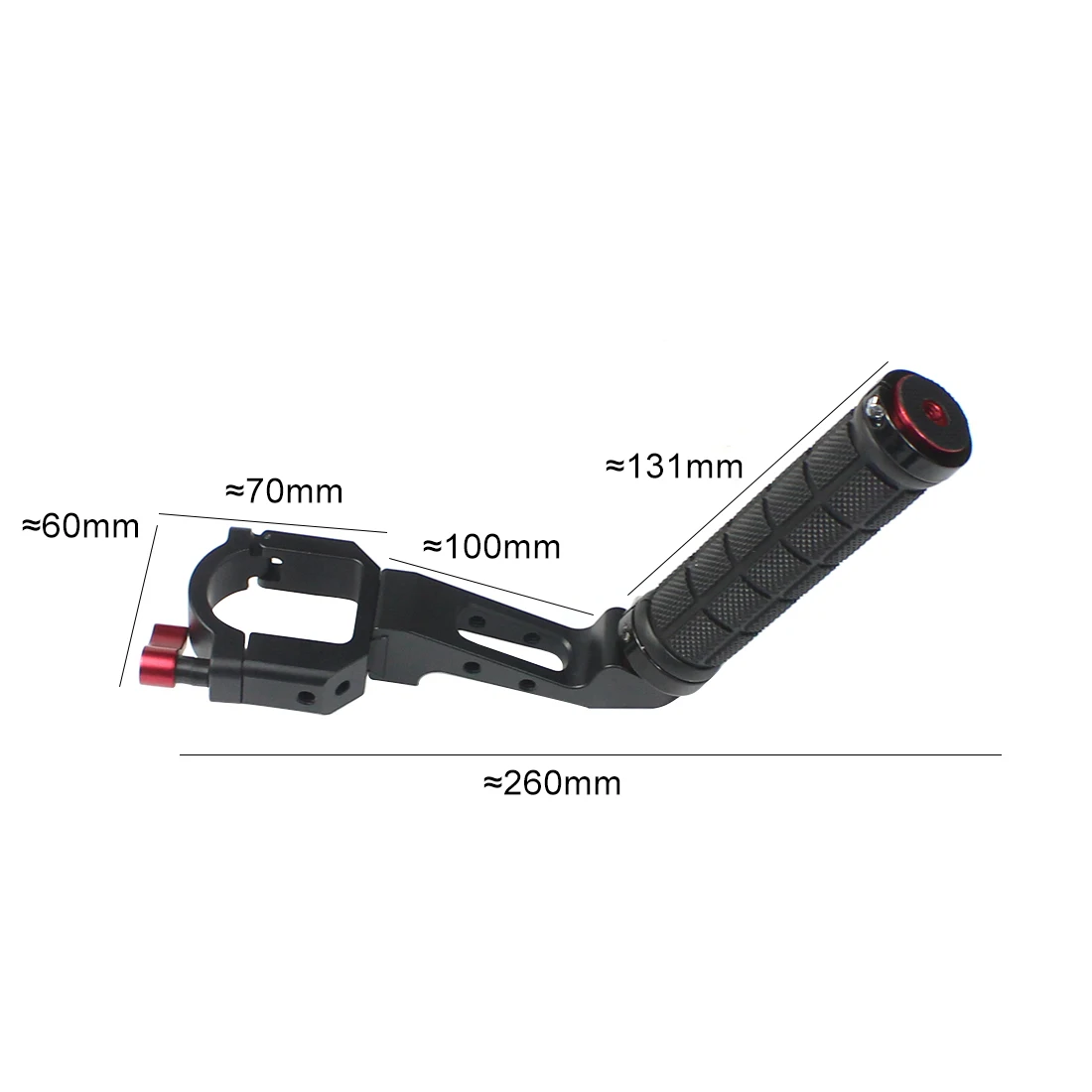 Vielseitiger Griffhalter, Halsring-Klemme, Halterung, Handstabilisator, Verlängerungsarm für Ronin S SC MOZA WeebillS Crane Gimbal – Detail 14