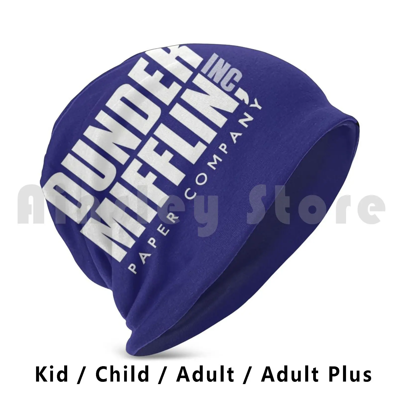 Dunder Mifflin Paper Company Beanies Pullover Cap Comfortable The Office Jim Halpert Dwight Schrute Dunder Mifflin