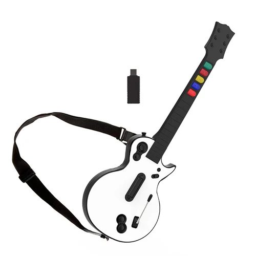 Imagen 1 del producto DOYO-controlador de Gamepad de guitarra Hero con correa para PC, PS3, Clone, Rock Band, juegos, mando a distancia, Joystick, consola