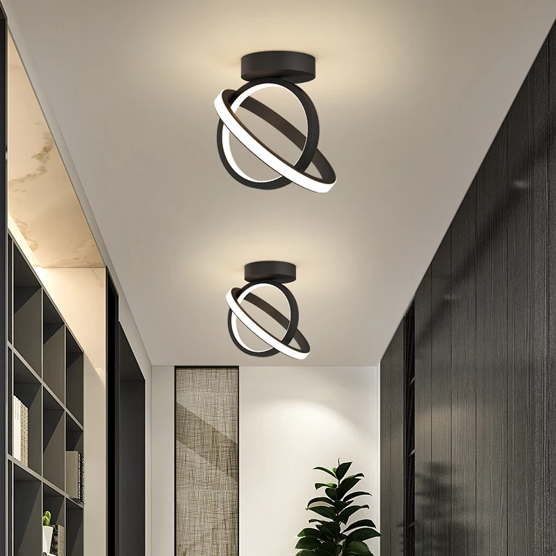 

Modern Chandelier Ceiling light for Bedroom Kitchen Living room Dining room Black Gold Corridor Aisle light Ceiling lamp LED