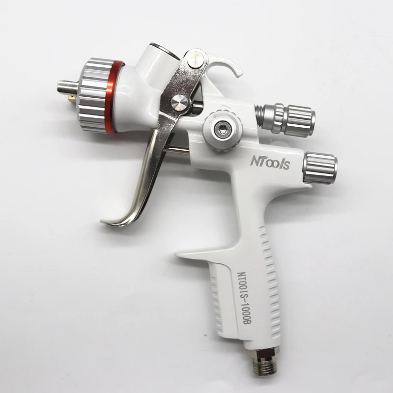 new style No-clean cup Spray Gun1.3nozzle HVLP Pistol environmental protection spray gun tank car paint repair spray Sprayer gun