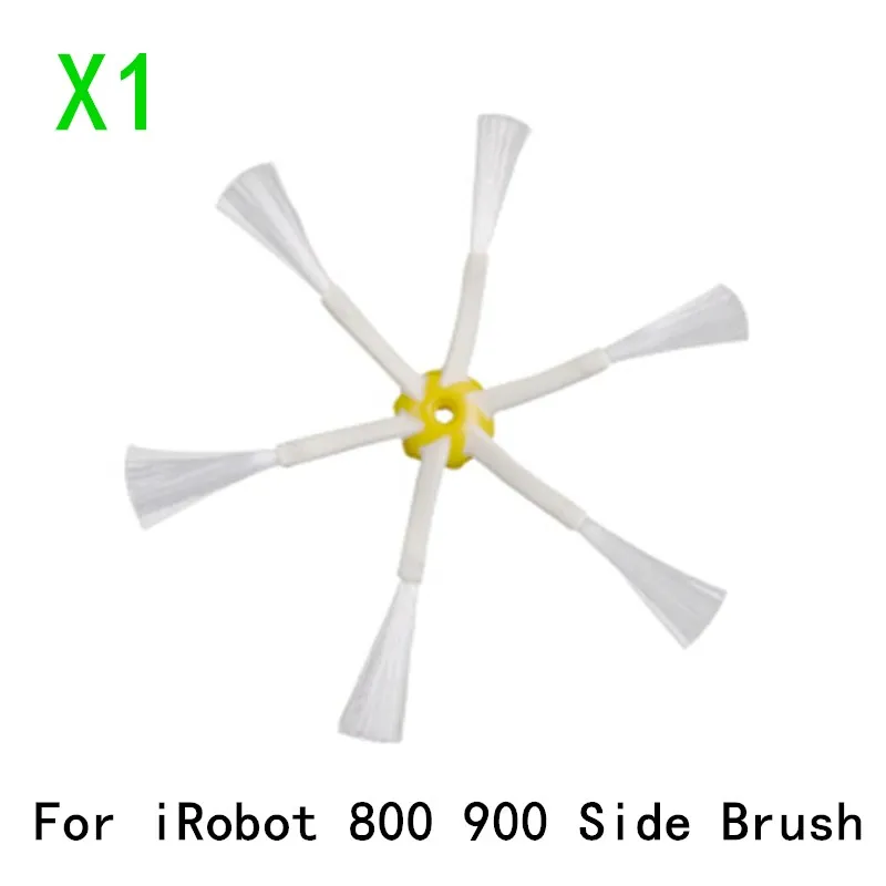 ملحقات فرشاة جانبية قابلة للغسل 6 أقدام, قطع غيار روبوت المكنسة الكهربائية Roomba 800 900 8 9 Series Roomba800 Roomba900