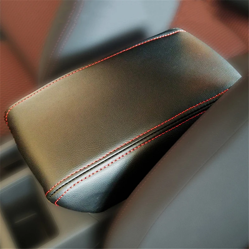 Car Central Console Armrest Cover For Skoda Octavia 2007 2008 2009 2010 2011 2012 2013 2014 Armrest Pad Protector Accessories