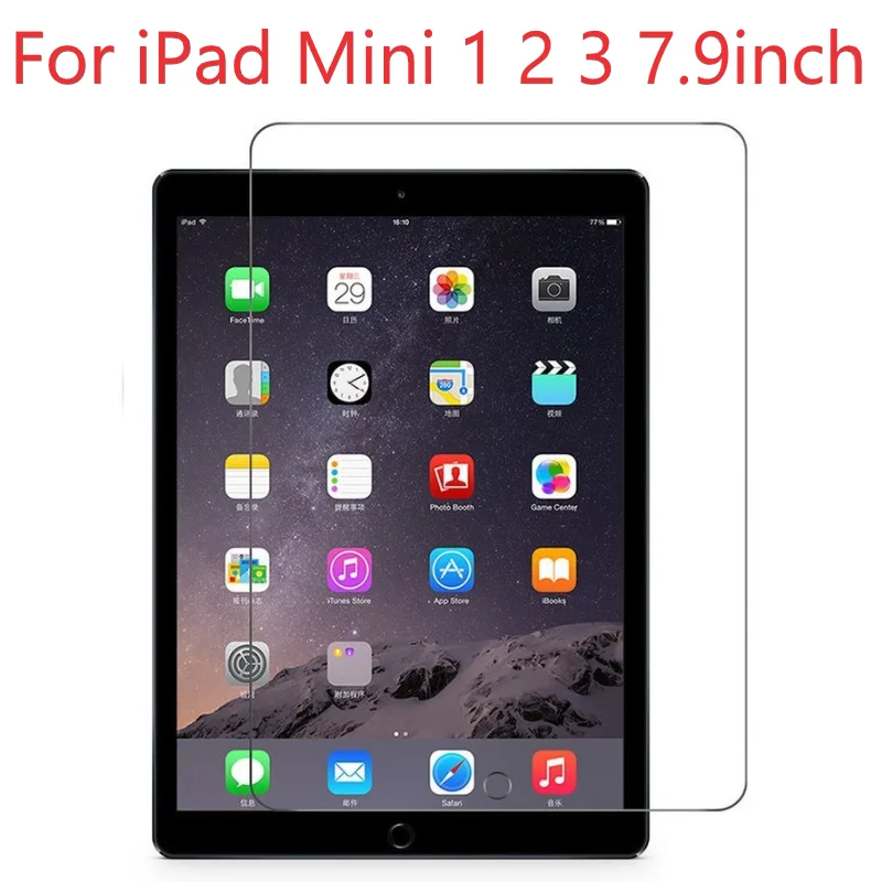 

Для iPad Mini 2 Mini 3 A1489 A1599 A1455 7,9 "Экран протектор для iPad мини протектор экрана из закаленного стекла для iPad мини 2012 планшеты защитная пленка