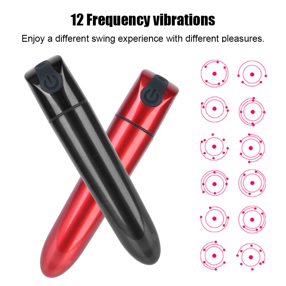 9cm Powerful Bullet Vibrators For Women Clitoris Vaginal Nipple Stimulator Anal Plug Female Masturbator Sex Toys Erotic Products