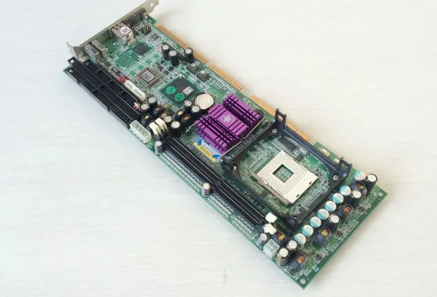 ROBO-8712EVLA 100% OK IPC Board Full-size CPU Card ISA PCI Industrial Embedded Mainboard PICMG 1.0 With CPU RAM No Fan