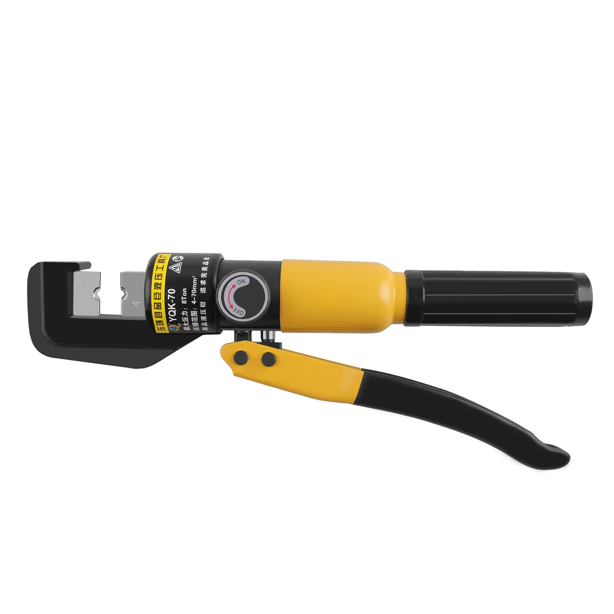 Herramienta de Prensado hidráulico 8T, alicate de prensado hidráulico, herramientas de compresión hidráulica, rango de YQK-70 4-70mm