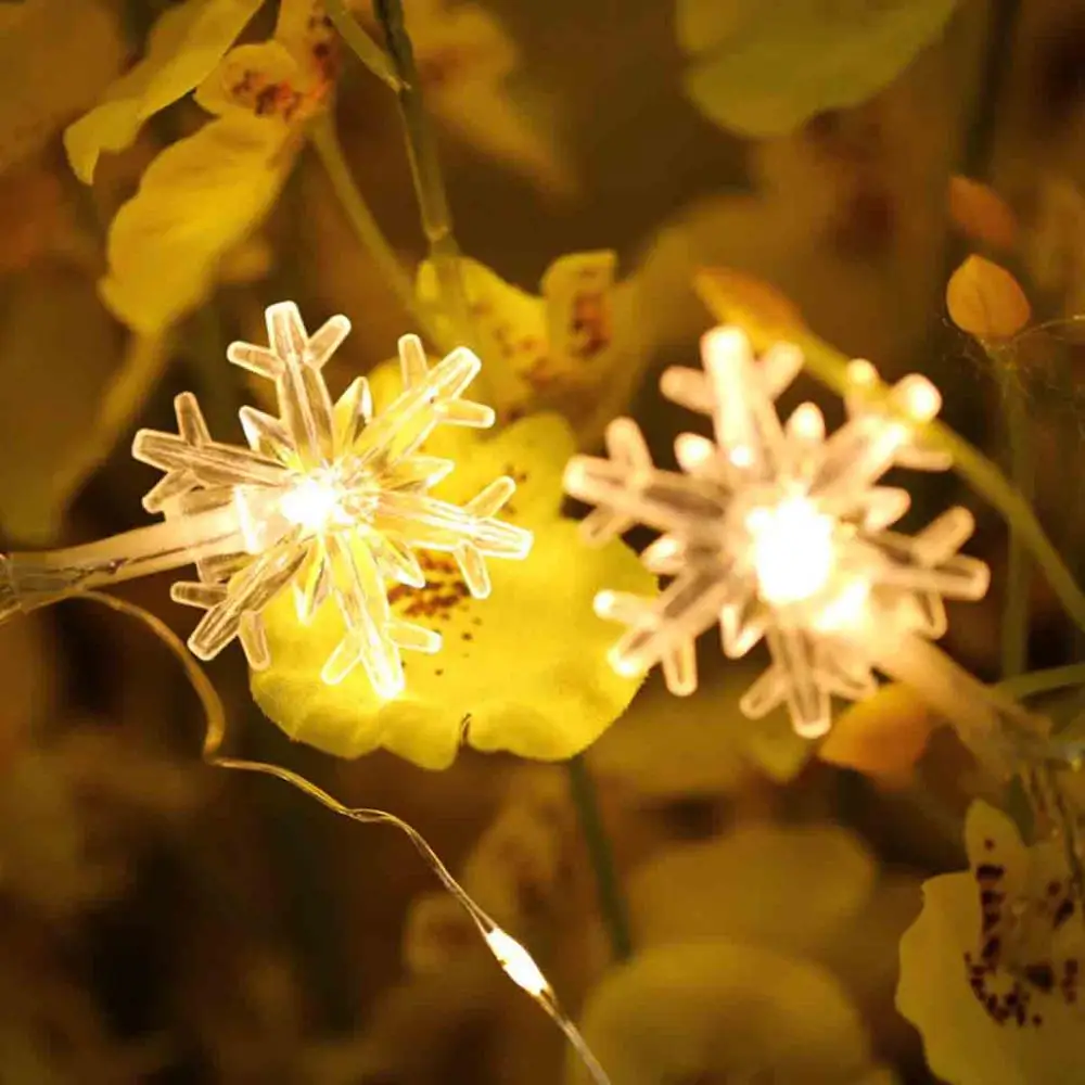 Bajkowe oświetlenie bożonarodzeniowe oświetlenie led zewnętrzne wewnętrzne łańcuchy świetlne nowy rok wakacje baśniowa dekoracja guirlande lumineuse led