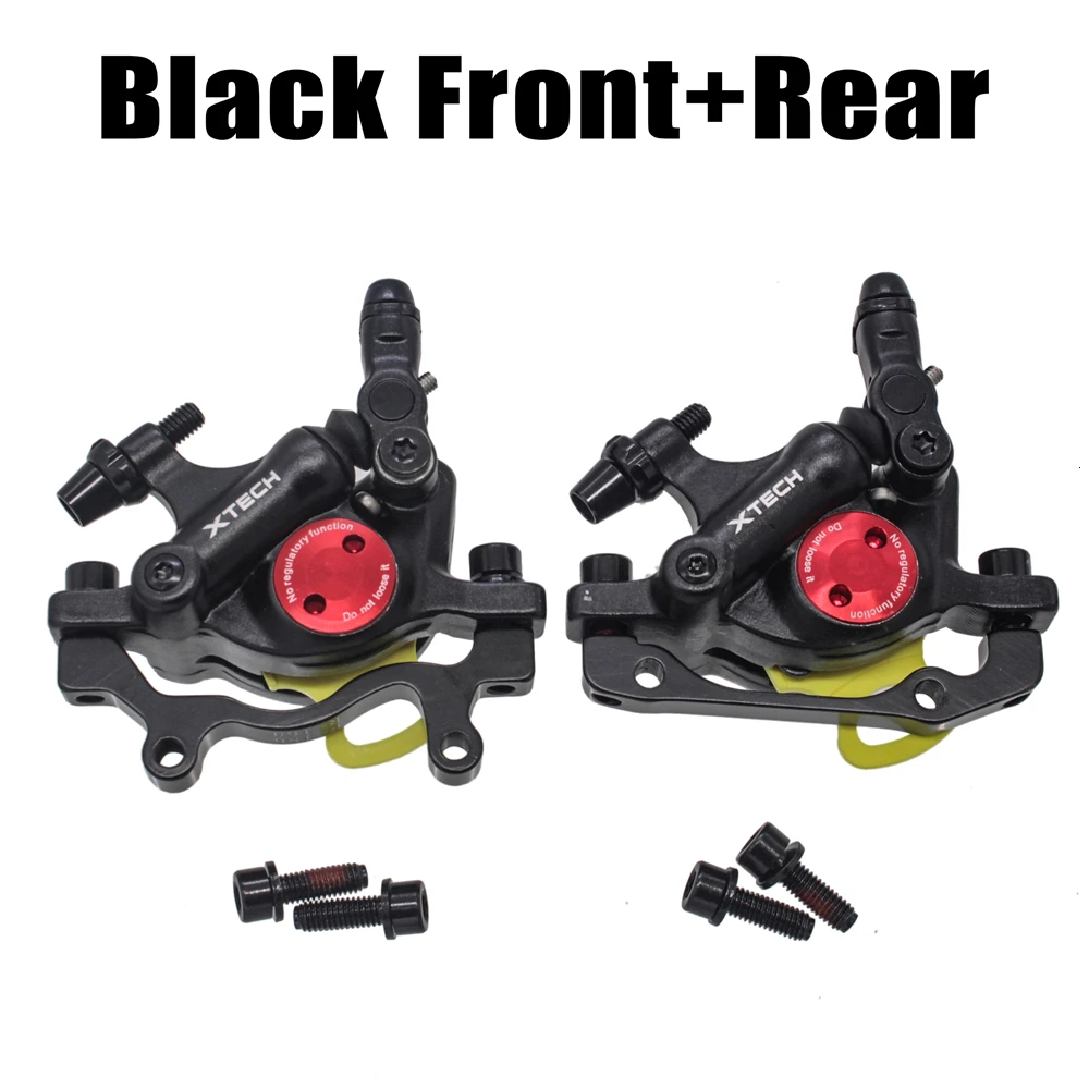 ZOOM XTECH HB100 Mountainbike Hydraulisches Bremsenset Langlebige Scheibenbremsen (Vorne + Hinten) für MTB Downhill & Offroad-Radfahren – Detail 2