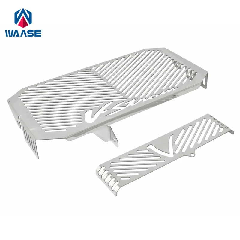 waase Radiator Protective Cover Grill Guard Grille Protector For Suzuki V-STROM VSTROM DL650 2004 2005 2006 2007 2008 2009 2010