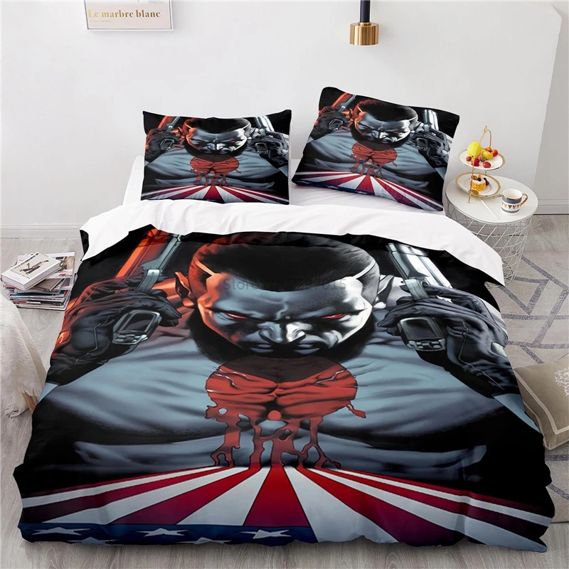 Hot Sale Cartoon BloodShot 3d Bedding Set Printed Bed Linen Bedclothes Twin Full Queen King Size Bedclothes Comforter Cover Sets