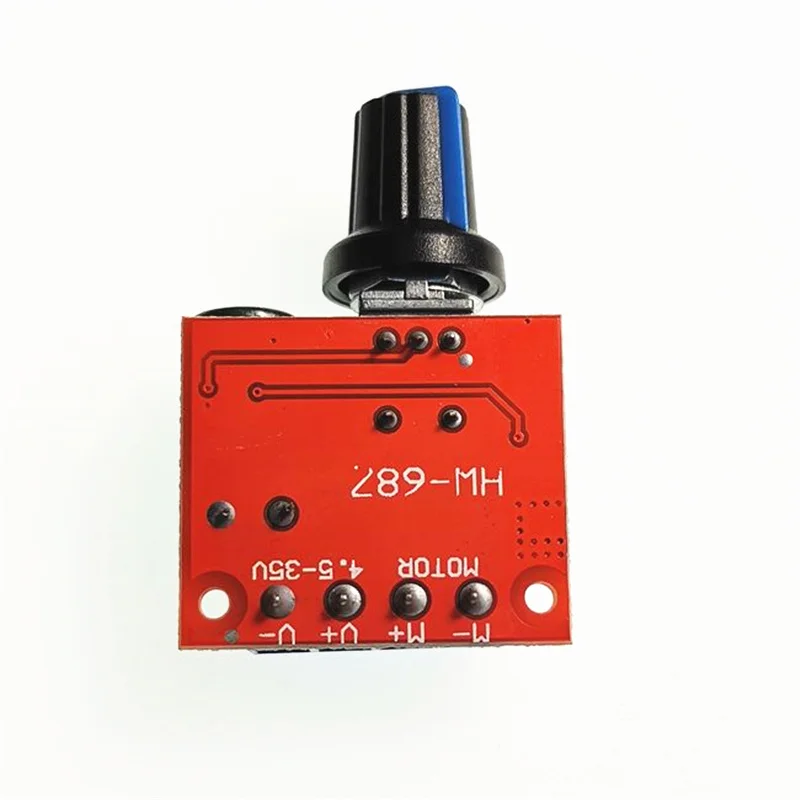 Mini 5A 90W PWM 12V DC Motor Speed Controller Module DC-DC 4.5V-35V Adjustable Speed Regulator Control Governor Switch 24V