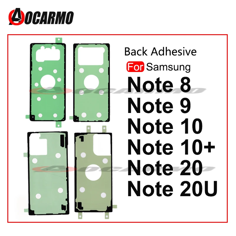 1Pcs For Samsung Note 10 Plus 10+ 20 20Ultra Note8 Note9 Back Cover Waterproof Adhesive Sticker Tape Glue For Samsung Note 7 8 9