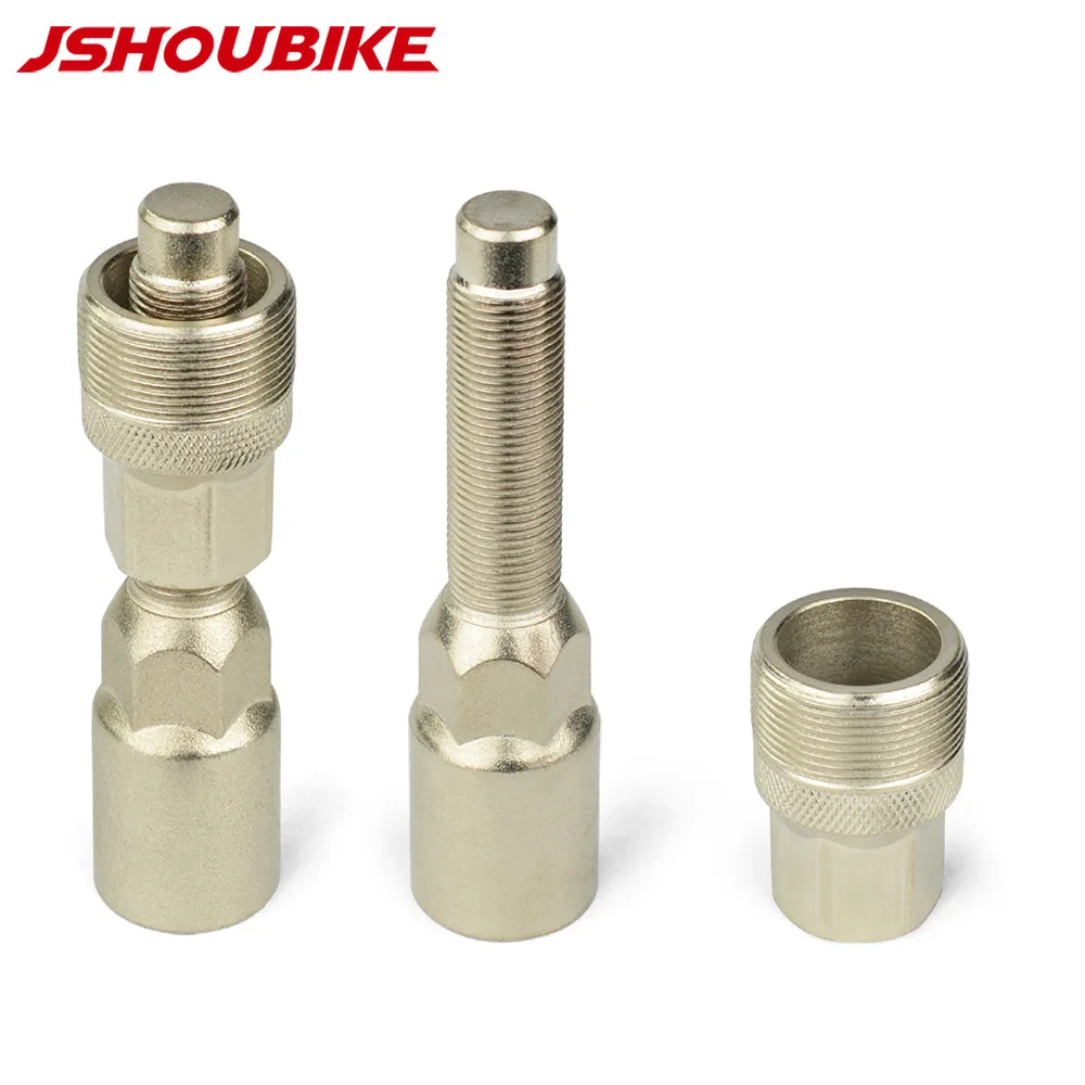 JSHOU BIKE Crank Wheel Extractor Bottom Bracket Axis Cycling Crankset Pedal Remover Repair Bicycle Puller Bolts Tool