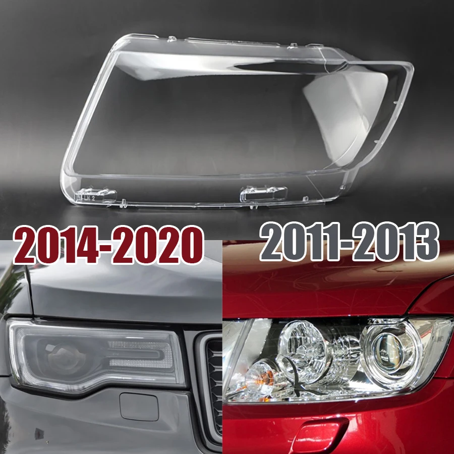 

Wooeight Left Right Car Headlight Lens Cover Transparent Head Light Lamp Shell Glass For Jeep Grand Cherokee 2011-2013 2014-2019