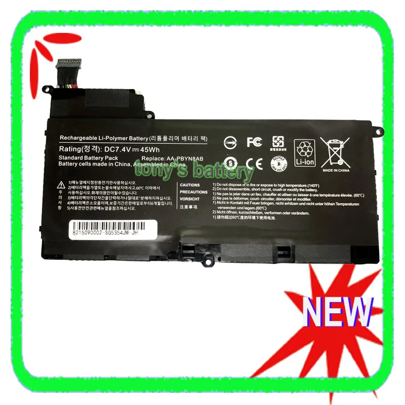 

New AA-PBYN8AB PLYN8AB Battery for Samsung NP530U4B 530U4B NP530U4C 530U4C-A01 535U4C NP520U4C NP530U4B-A01US BA43-00339A