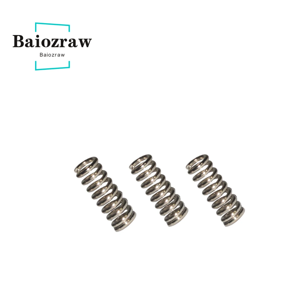 20pcs 304 Stainless Steel Compression Spring Pressure Wire Diameter 1.2mm Outer Diameter 7.5mm Length 20mm Compression Spring