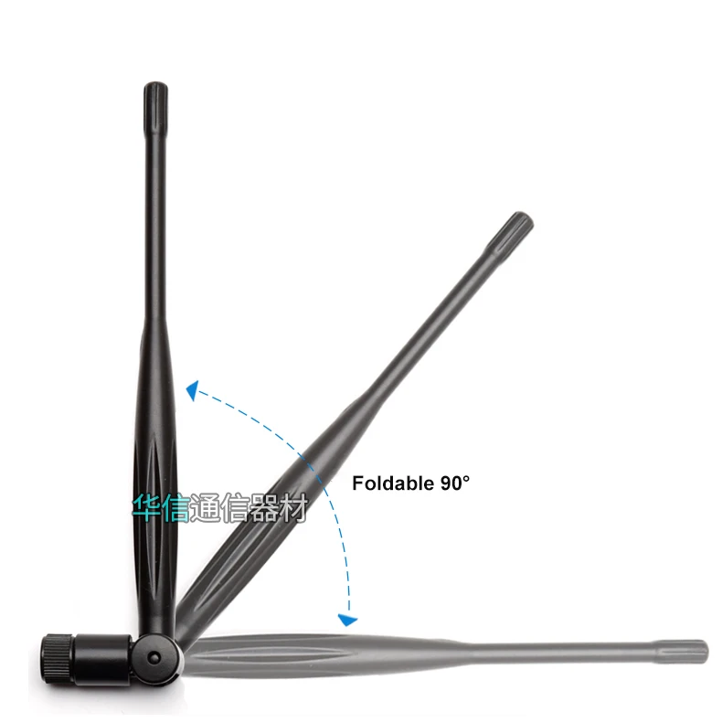 2pc 2.4Ghz 5G 5.8G Dual-band 5dbi high gain SMA male female connector Whip Aerial Antenna Omnidirectional Long Range Wifi router