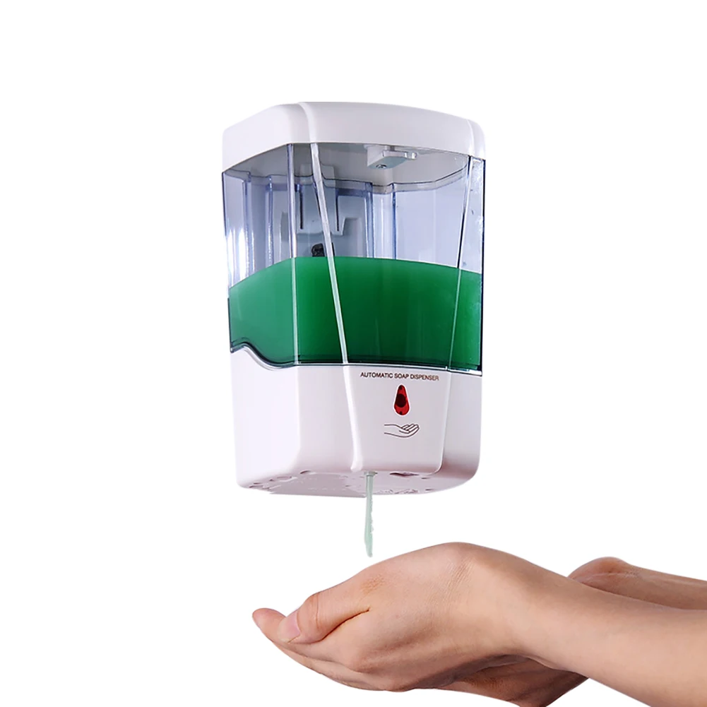 Distributeur automatique mural de désinfectant pour les mains Regina, capteur de mouvement infrarouge sans contact, distributeur de désinfectant pour la maison, la cuisine et l'hôtel, 700 ml