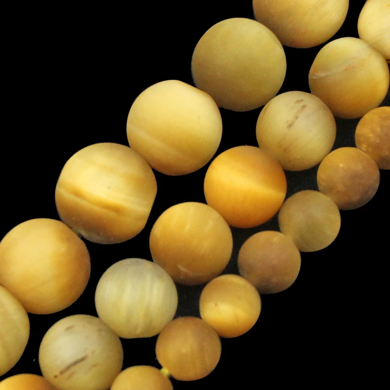 

Natural Stone Matte Gold Tiger Eye Beads Round Spacer Loose beads Jewelry Making DIY Bracelet Accessories 4/6/8/10/12MM