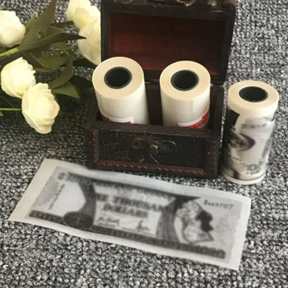 1 Rolls Thermal Paper Label Paper Sticker Paper Photo Paper Transparent For PeriPage PAPERANG Photo Printer