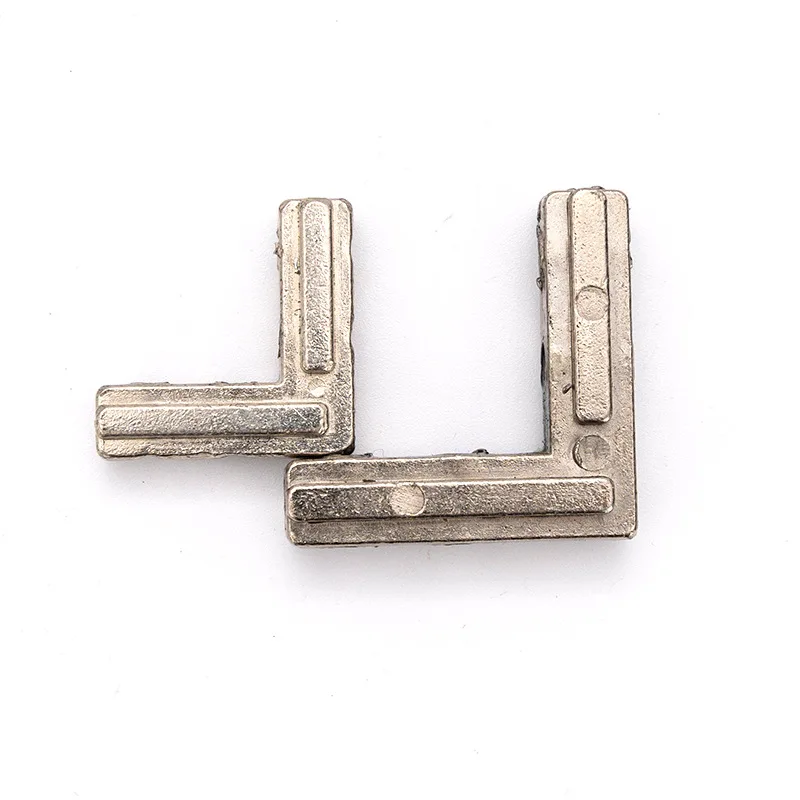 5/10pcs Aluminium Connector L-shaped Right Angle Connector 3030 4040 Slot Standard 90 Degree Built-in Connector