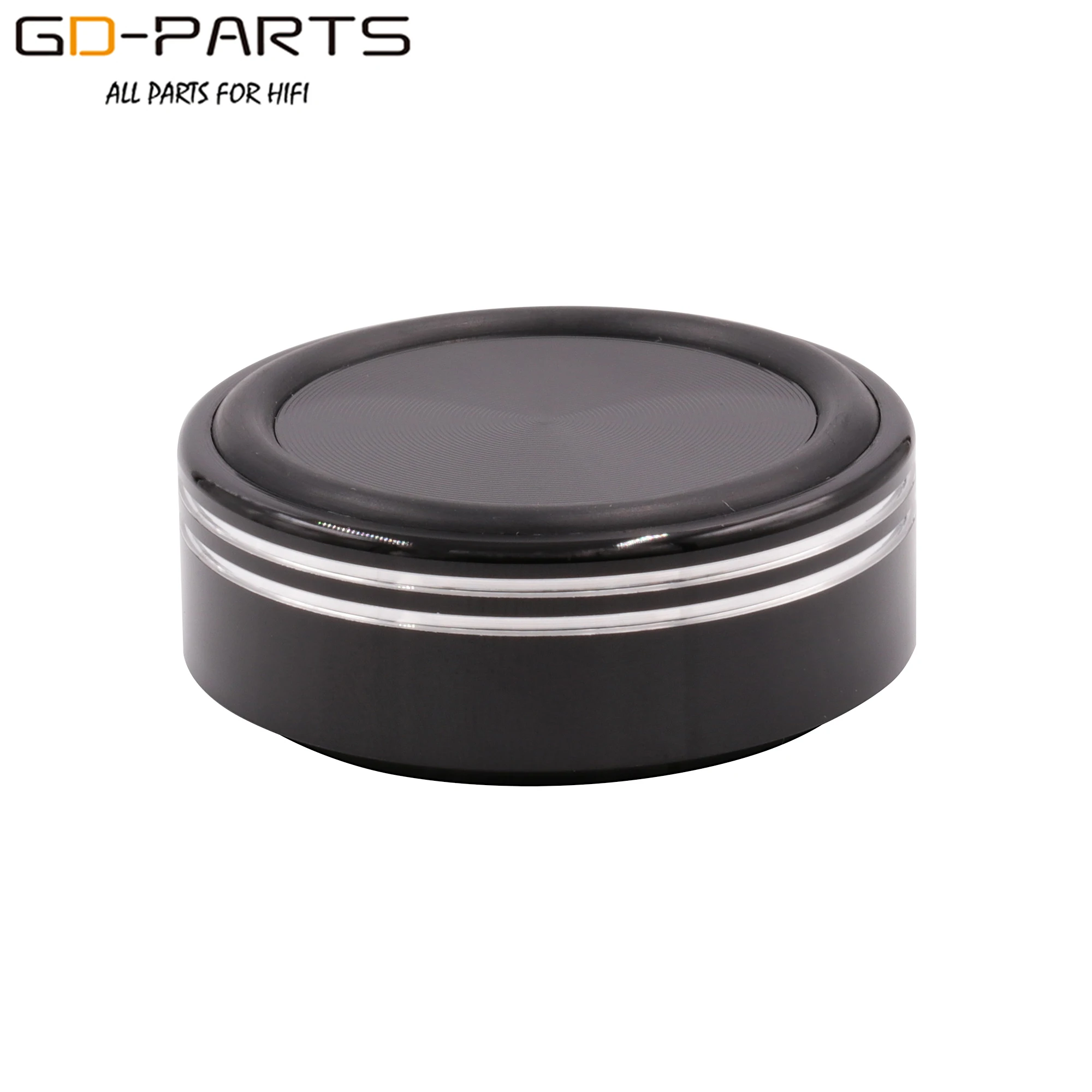 Amortisseur de pieds en aluminium massif, coussretours de pied, base de sol pour haut-parleur, médailles audio HiFi, radiateur coloré, 39mm, 44mm