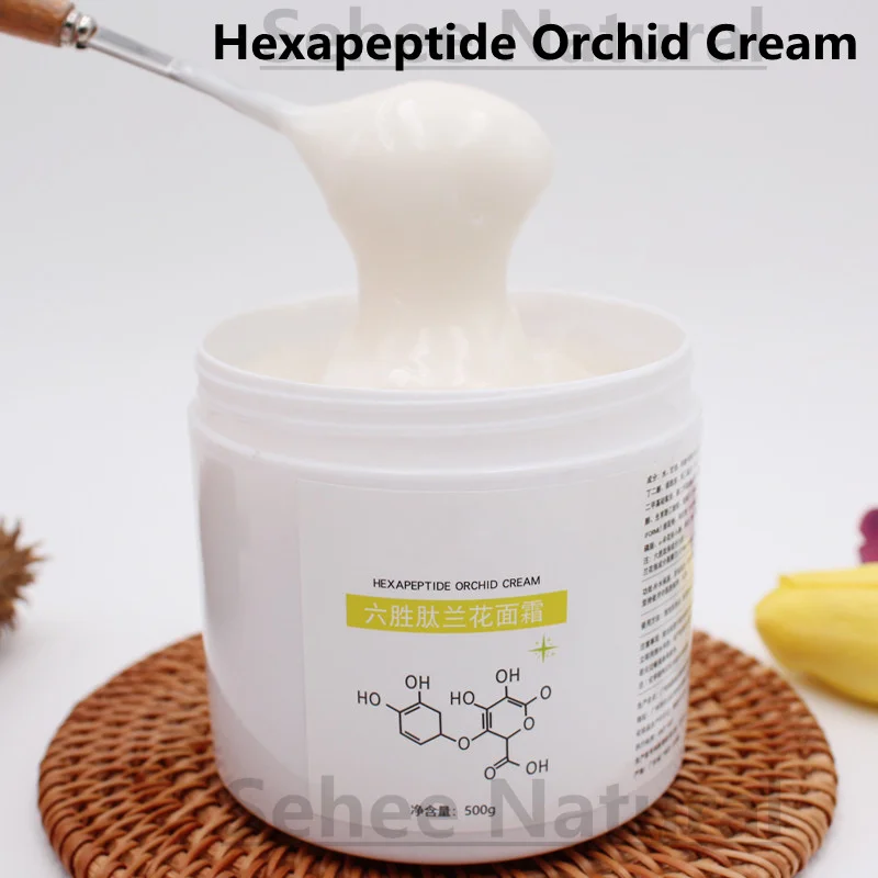 500g Hexapeptide Orchid Cream 6 Peptides Cream Firm Wrinkle Resistant Anti Aging Moisture Replenishment Cream