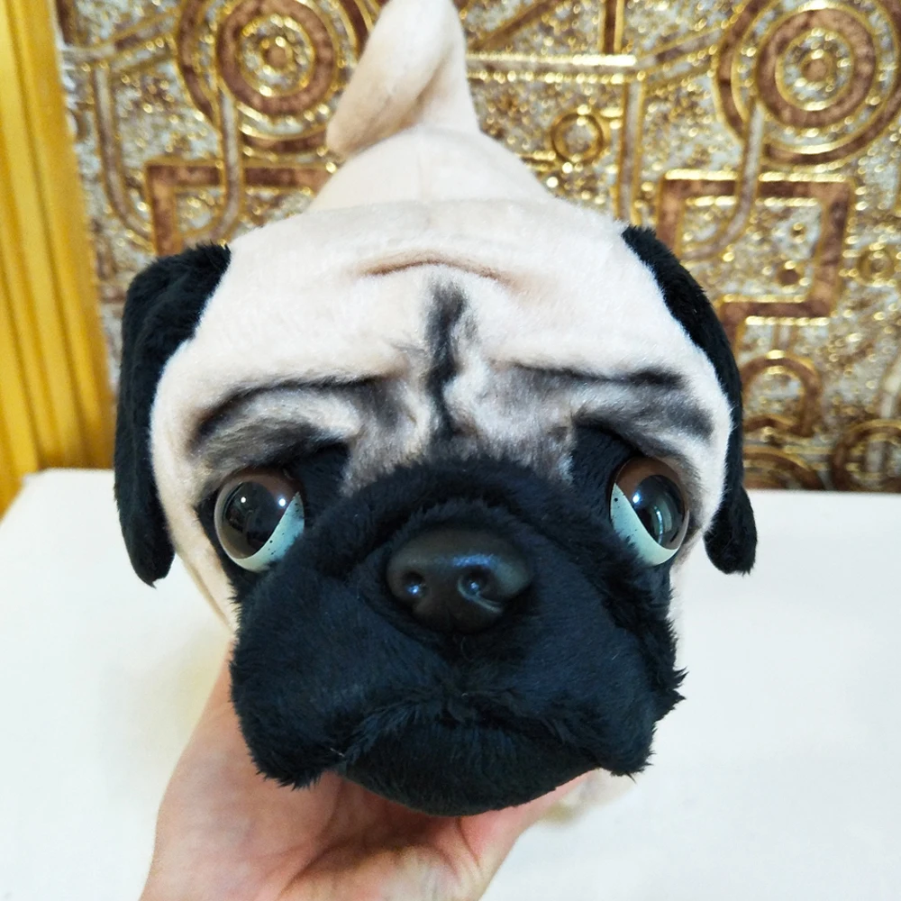 

New simulation Pug dog children plush toy dog kids Stuffed toy gift birthday gift present