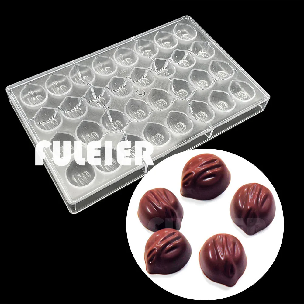 Belgian Classic Chocolate Mold Polycarbonate Baking Pastry Tool Sweets BonBon Cake Candy Mould Confectionery Tool Bakeware