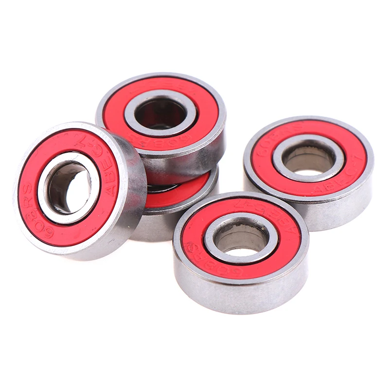 5Pcs/lot 22x8x7mm Skate Scooter Skateboard Wheels Spare Bearings Ball Roller Highest Precision Shafts