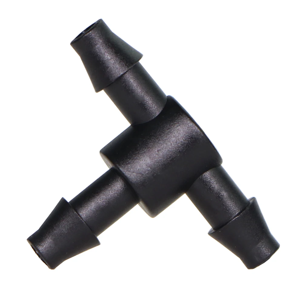 Three-Way Drip Irrigation Connector Hose Barb Connector Suitable for Sprinkler Irrigation Irrigation System 4mm/7mm Pipes