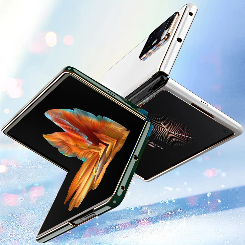 360 Full Protect Electroplating Case For Xiaomi Mi Mix Fold Luxury Shockproof Phone Cover Cases For Xiaomi MixFold 5G