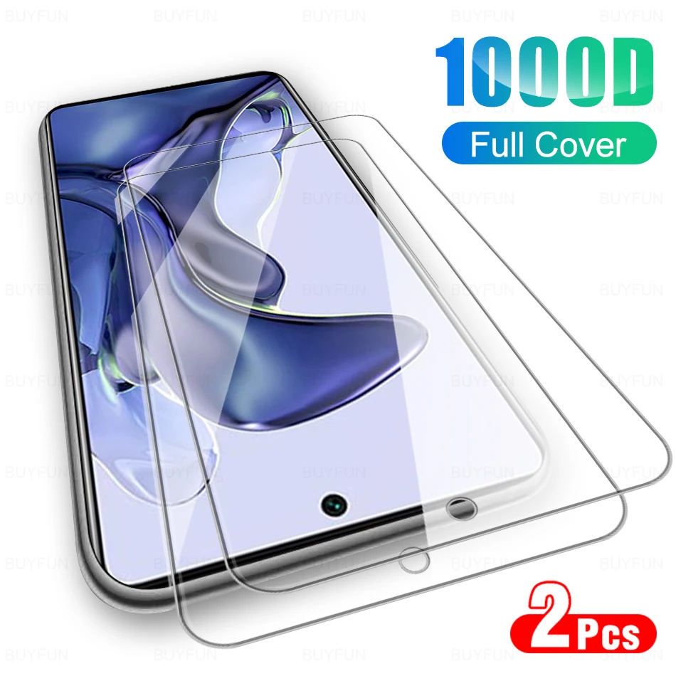 2Pcs Tempered Glass For Xiaomi Mi 11T 11TPro Screen Protector 6.67\