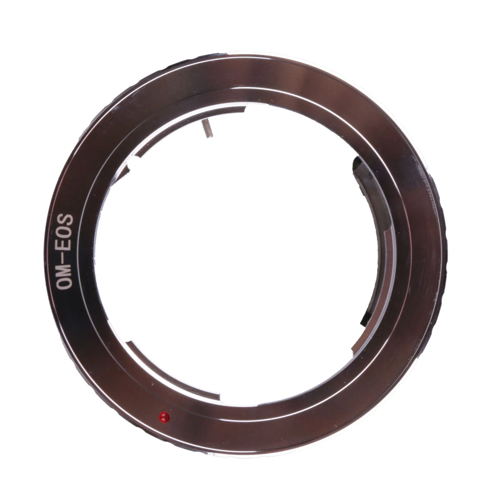 Camera Lens Adapter  Ring with Electric Chip III for Olympus OM Lens for Canon EF Mount Cameras lens holder