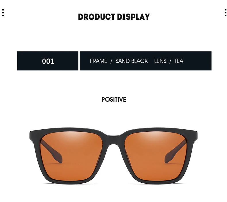ZENOTTIC Platz Polarisierte Sonnenbrille Männer Marke Design Fahren Sonnenbrille Retro Outdoor Anti-Glare UV400 Brille Shades Brillen – Detail 22