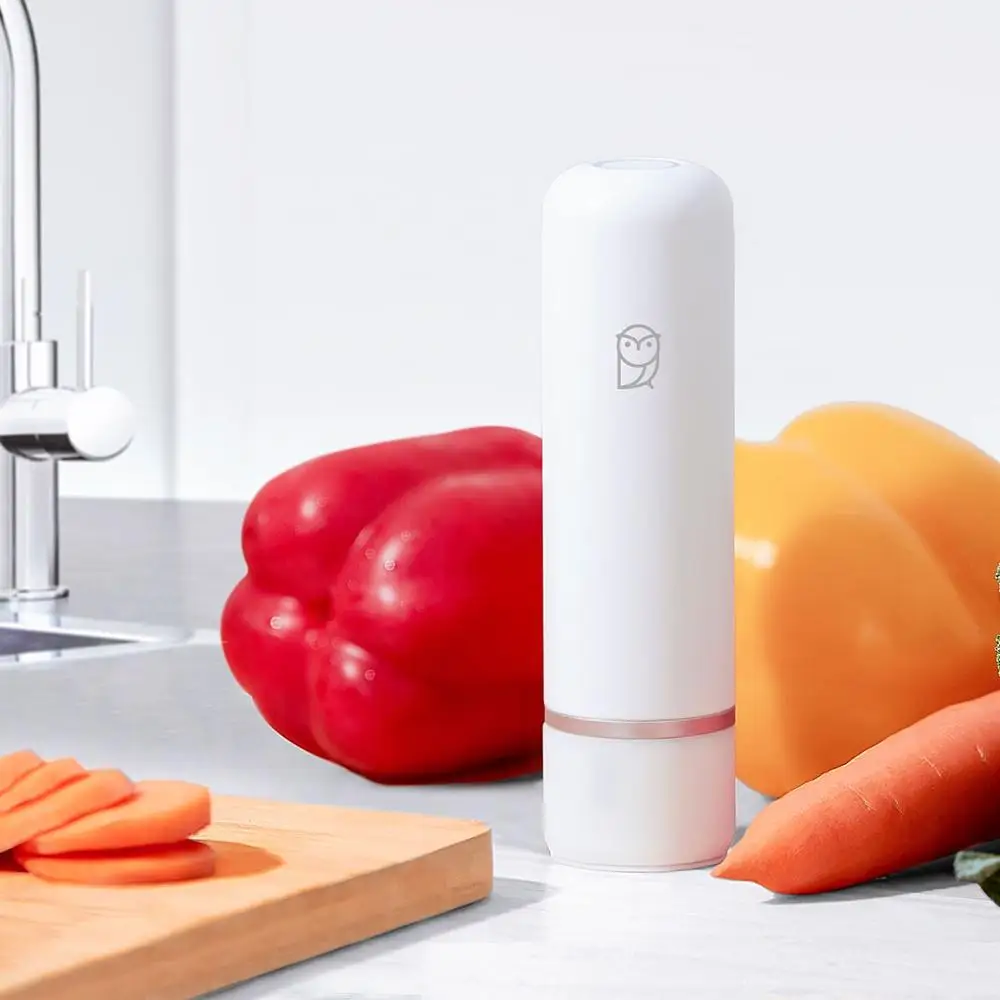 Original Youpin Miaomiaoce Mini USB AIR ปั๊มสูญญากาศ 2 โหมด 3L/Min เก็บอาหารปั๊มดูด + 9 การบีบอัดกระเป๋า