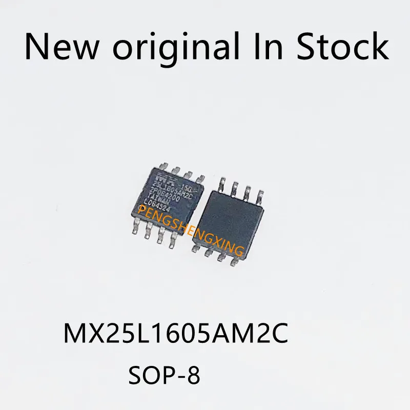 10PCS/LOT    MX25L1605DM2I MX25L1605AM2C SOP-8   New original spot hot sale