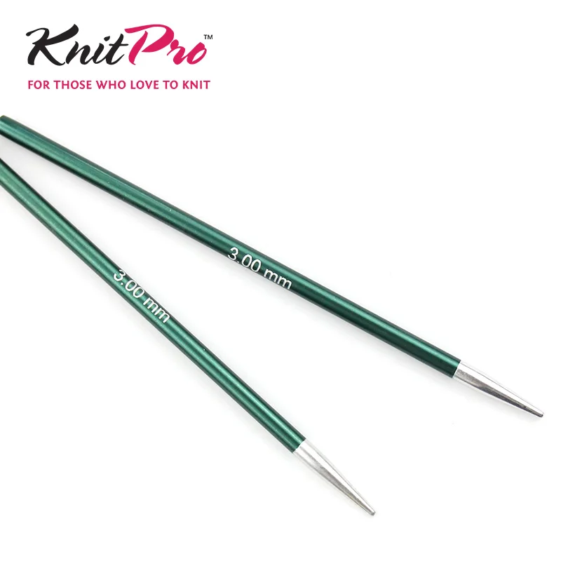 Knitpro Zing speciale ago circolare intercambiabile lunghezza 9.5cm per uncinetto lavorato a mano