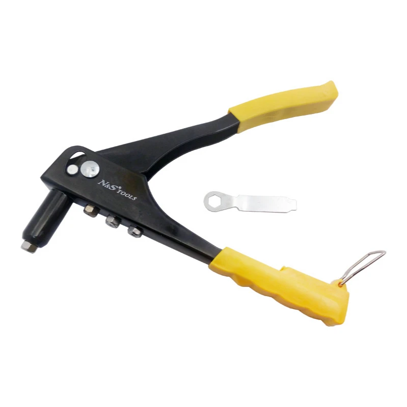 Stainless Steel Manual Double Handle Rivet Gun Rivet Gun Pull Willow Gun Metal Woodworking Hand Tools Repair Kit