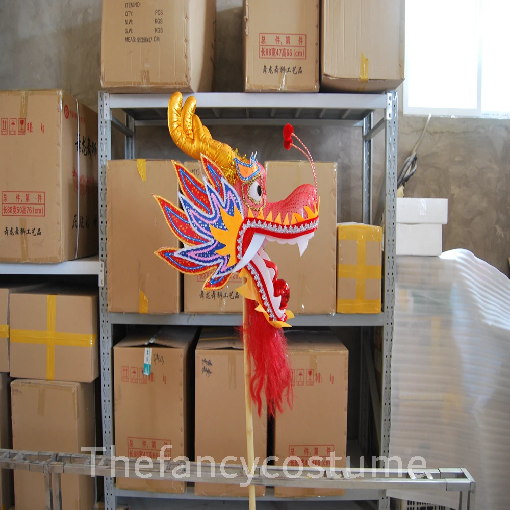 Chinese Traditional Culture 4m Student Length Size 5 DRAGON DANCE ORIGINAL Folk Festival Celebration Costume