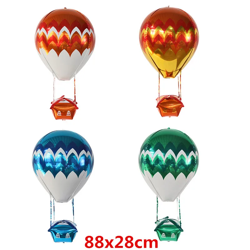 10/30/50pcs 88x28cm Outer Space Party Hot Foil Helium Balloons Birthday Theme Party Decoration Baby Shower Air Globals Kids Toys