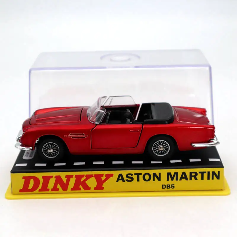 

Коллекционная машина Atlas 1/43 Dinky toys 110 для Aston Martin Red, литые модели автомобилей