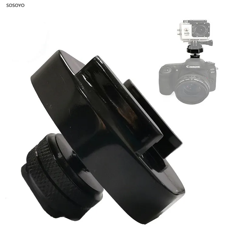 Quick Release Hot shoe Bracket Mount Adapter synchronous Photography Stabilizer For Gopro Dji Osmo Action Camera Accessories