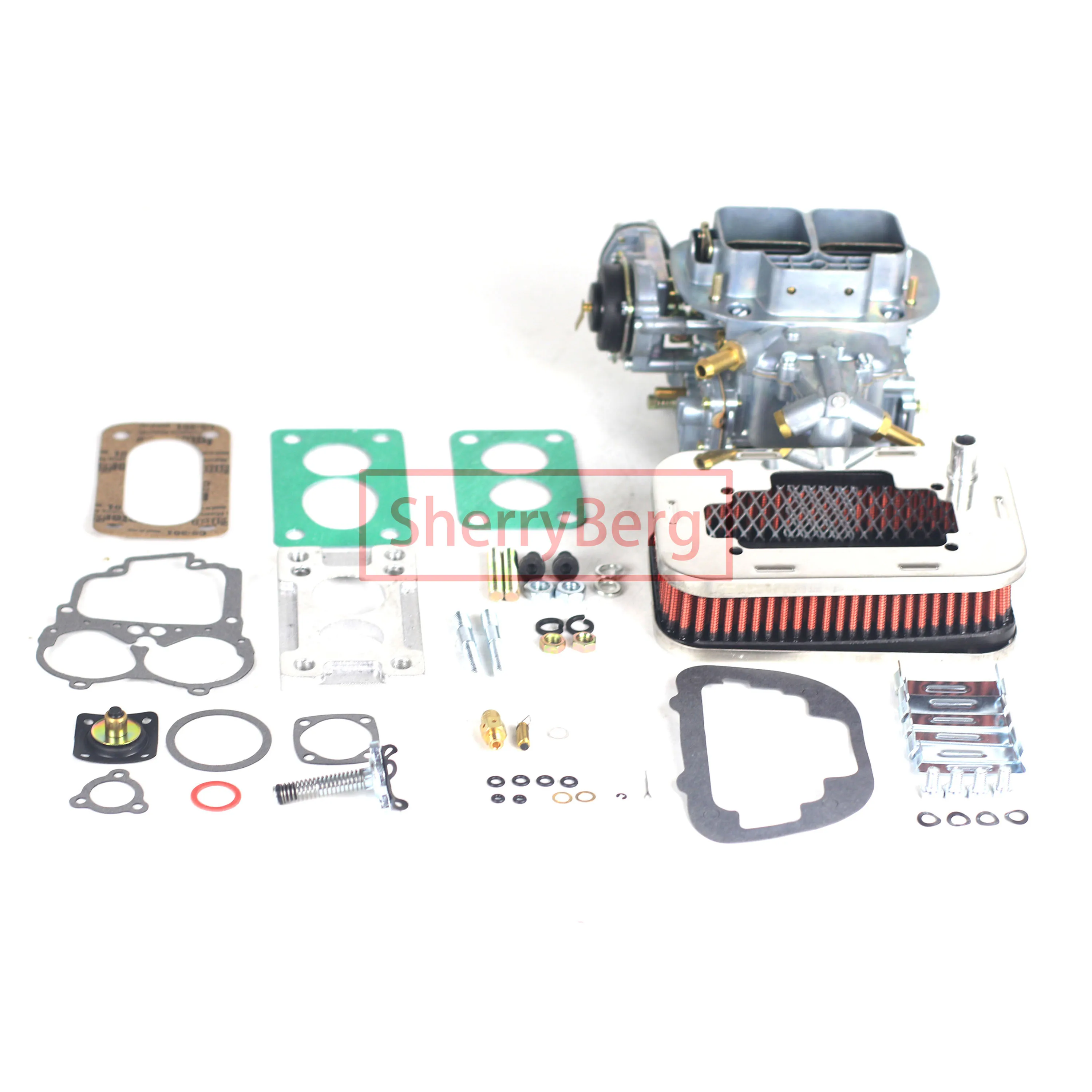 Sherryberg 38 dgev carb kit rep. empi solex carburador kit de conversão weber 38/38 38mm se encaixa para datsun l16 l18 l20 z20 z22