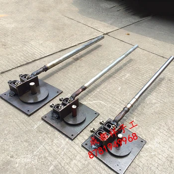Small manual bending machine pipe and tube bending machine hand-moving steel stirrup bending machine stainless steel handle