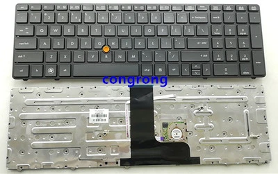 

Laptop Keyboard for HP Elitebook 8560W 8570W without Backlit US English Keyboard