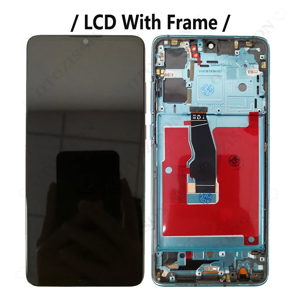 Incell Display For Huawei P30 LCD With Frame ELE-L29 LCD ELE-L09 ELE-L04 Screen Touch Digitizer Assembly Replacement P30 Display