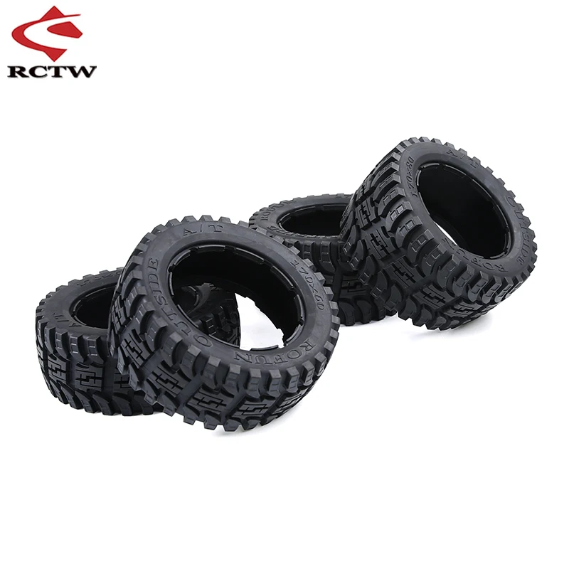 

Gen.2 All-terrain Front Rear Tyre Skin 4PCS/Set for 1/5 HPI ROVAN BAJA KM ROFUN BAHA 5B Truck Rc Car Toys Parts